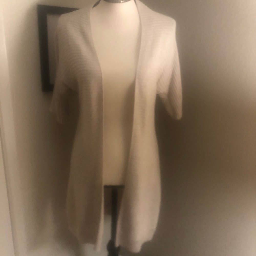 Knee length cardigan